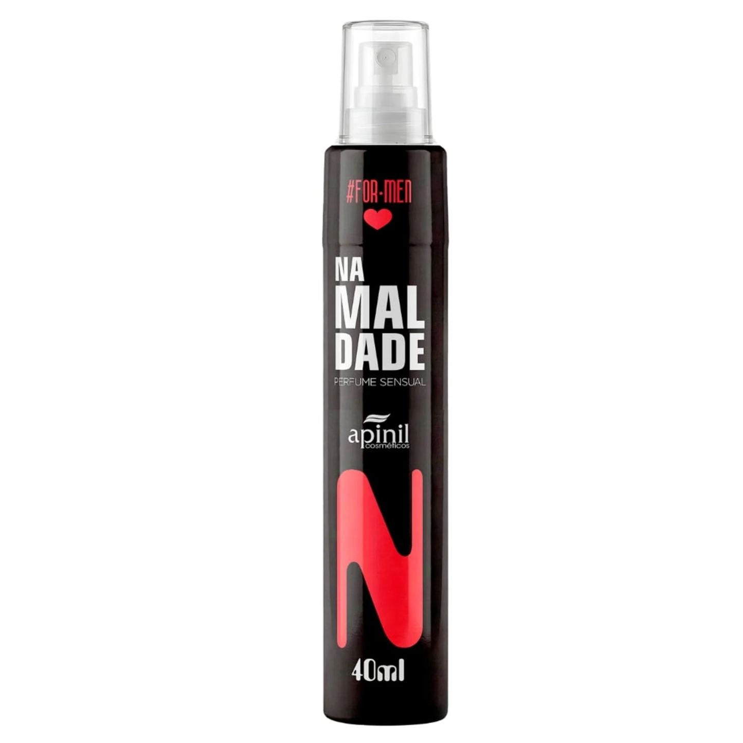 PERFUME SENSUAL MASCULINO NA MALDADE 40ML APINIL