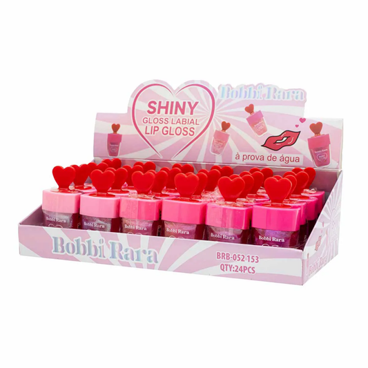 BOX C/ 24 LIP OIL E LIP GLOSS SHINY BRB 052 153 BOBBI RARA
