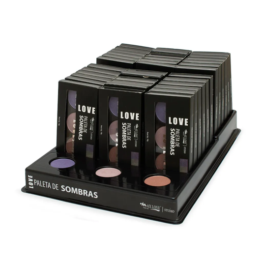 BOX C/ 36 PALETA DE SOMBRAS 005 10G MAX LOVE