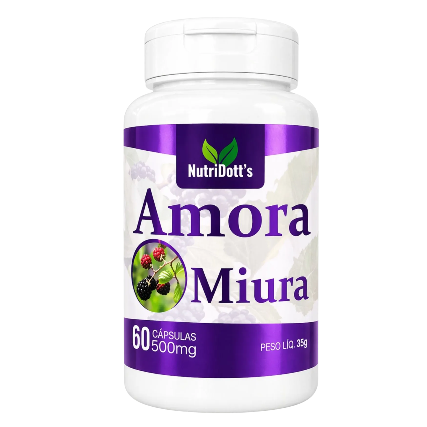 SUPLEMENTO ALIMENTAR AMORA MIURA 60 CAPSULAS NUTRIDOTTS