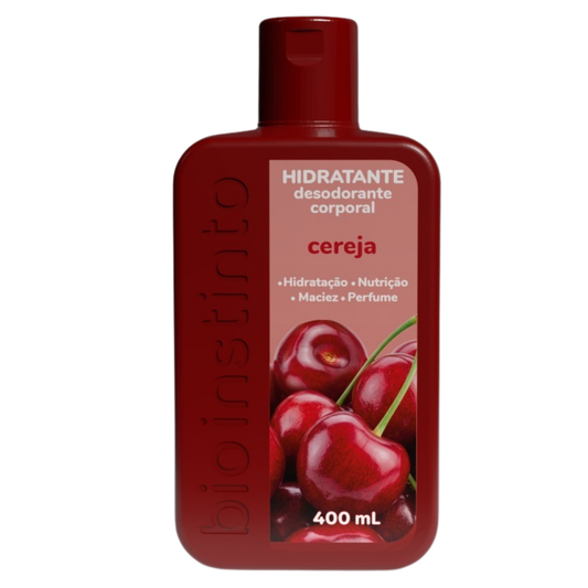 HIDRATANTE DESODORANTE CORPORAL CEREJA 400ML BIO INSTINTO