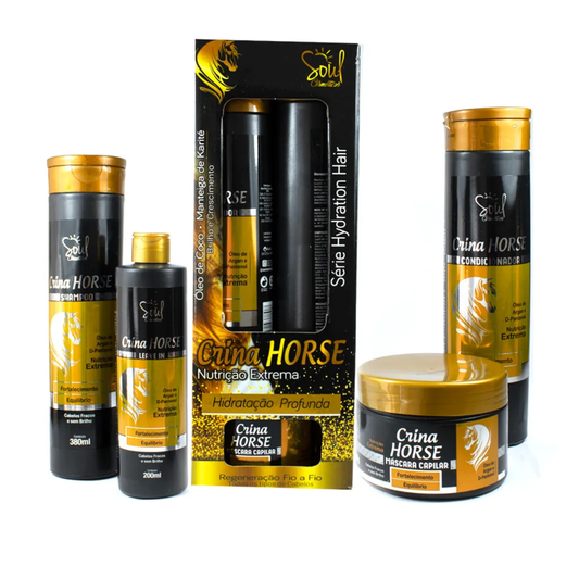 KIT CAPILAR CRINA HORSE 4 ITENS SOUL