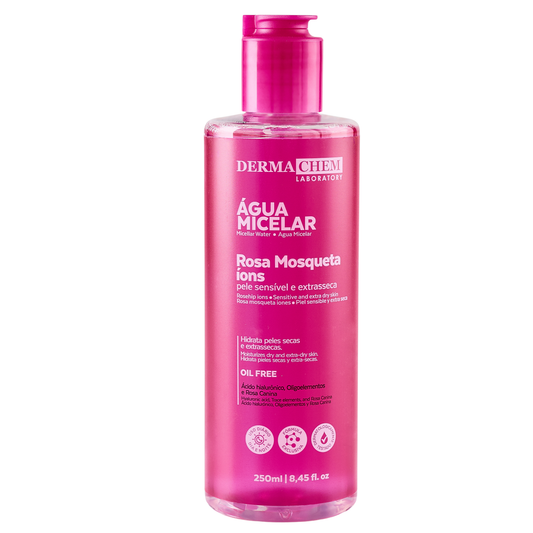 AGUA MICELAR ROSA MOSQUETA IONS 250ML DERMACHEM