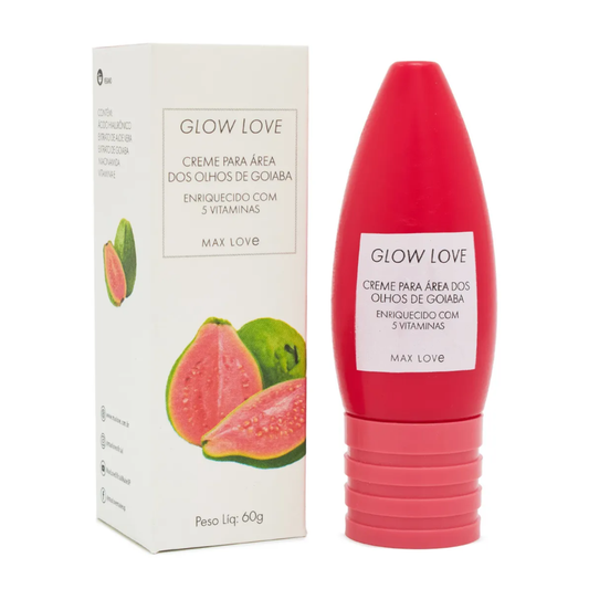 GLOW LOVE CREME PARA AREA OLHOS DE GOIABA 60G MAX LOVE