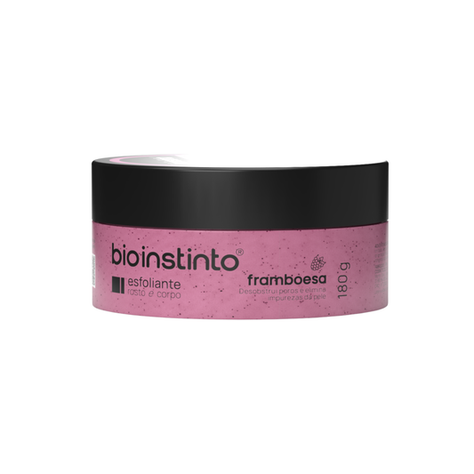 ESFOLIANTE ROSTO E CORPO FRAMBOESA 180G BIO INSTINTO