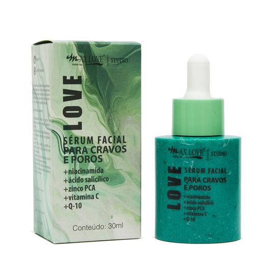 SERUM FACIAL CRAVOS E POROS 30ML MAX LOVE
