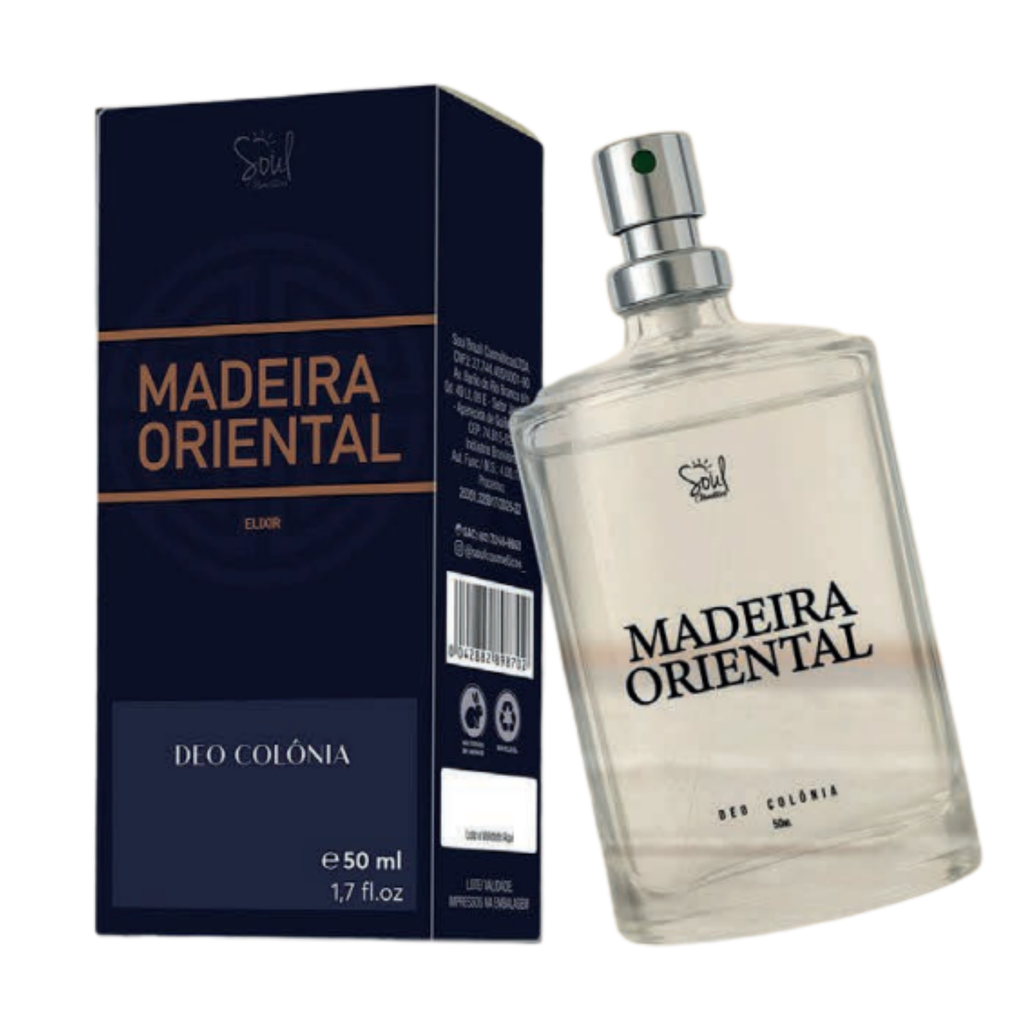 DEO COLONIA MADEIRA ORIENTAL 50ML SOUL