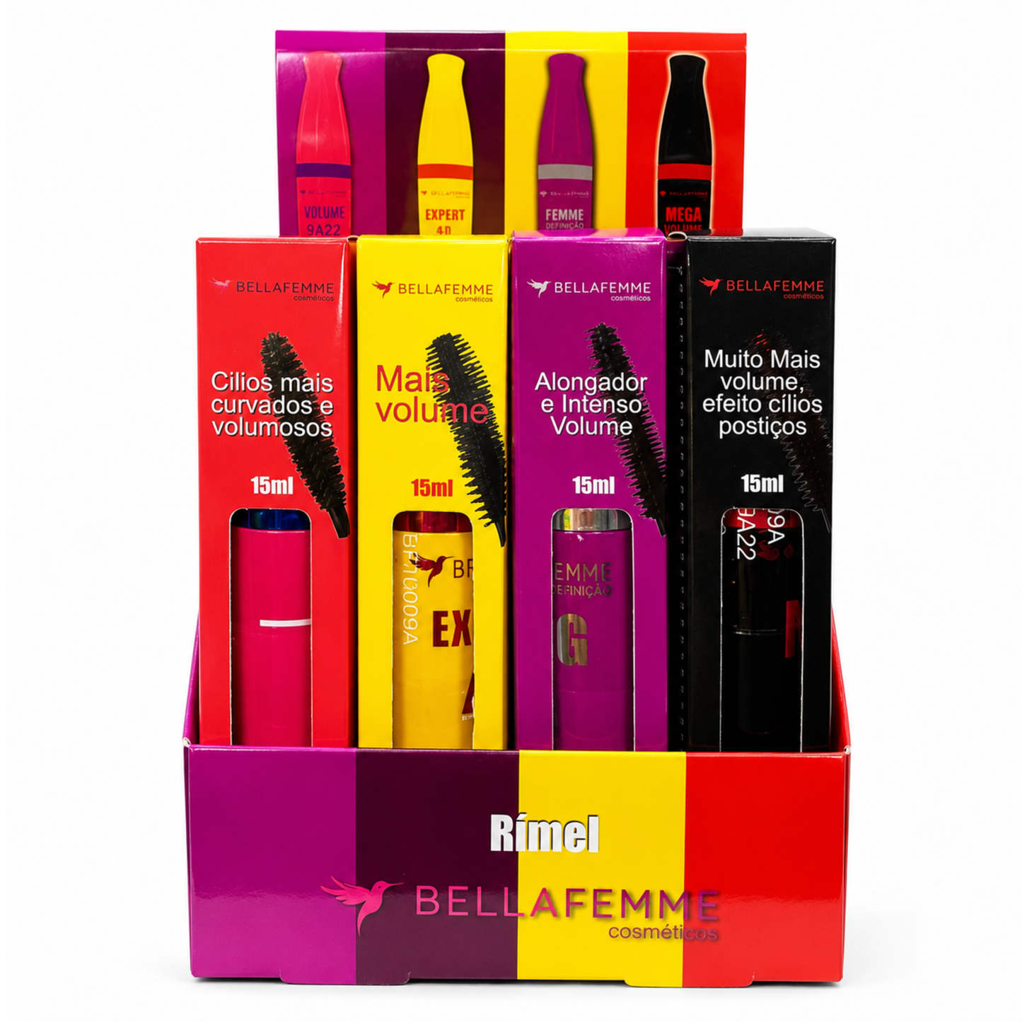 BOX C/ 12 RIMEL BELLA FEMME