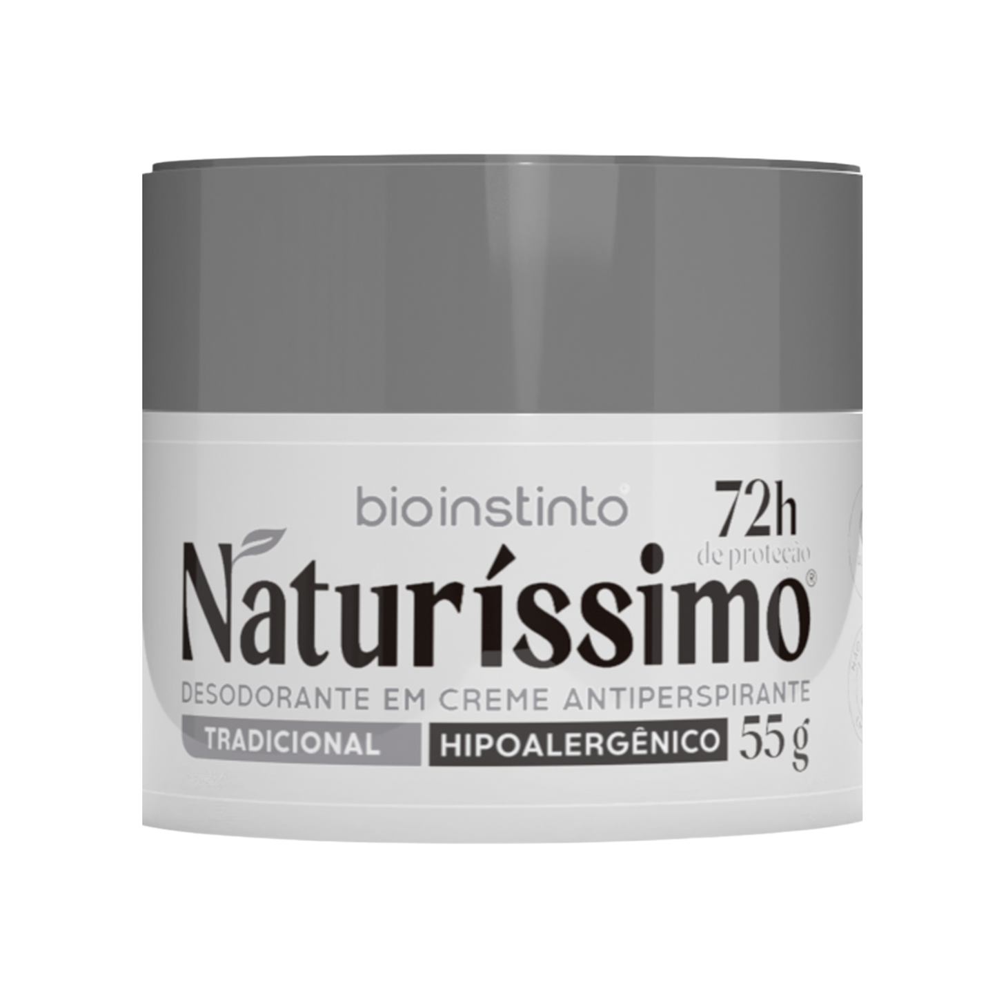 DESODORANTE CREME ANTIPERSPIRANTE NATURISSIMO TRADICIONAL 72 HORAS 55G BIO INSTINTO