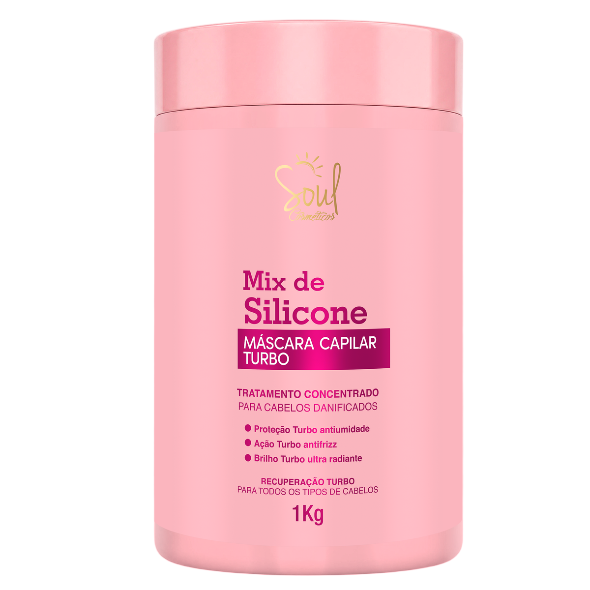 MASCARA CAPILAR MIX DE SILICONE 1KG SOUL