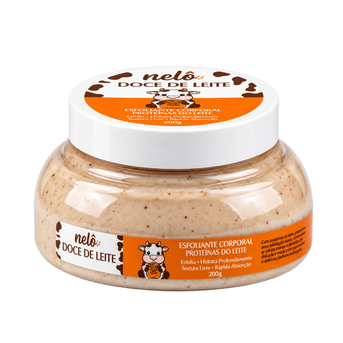 ESFOLIANTE CORPORAL DOCE DE LEITE 200G NELÔ