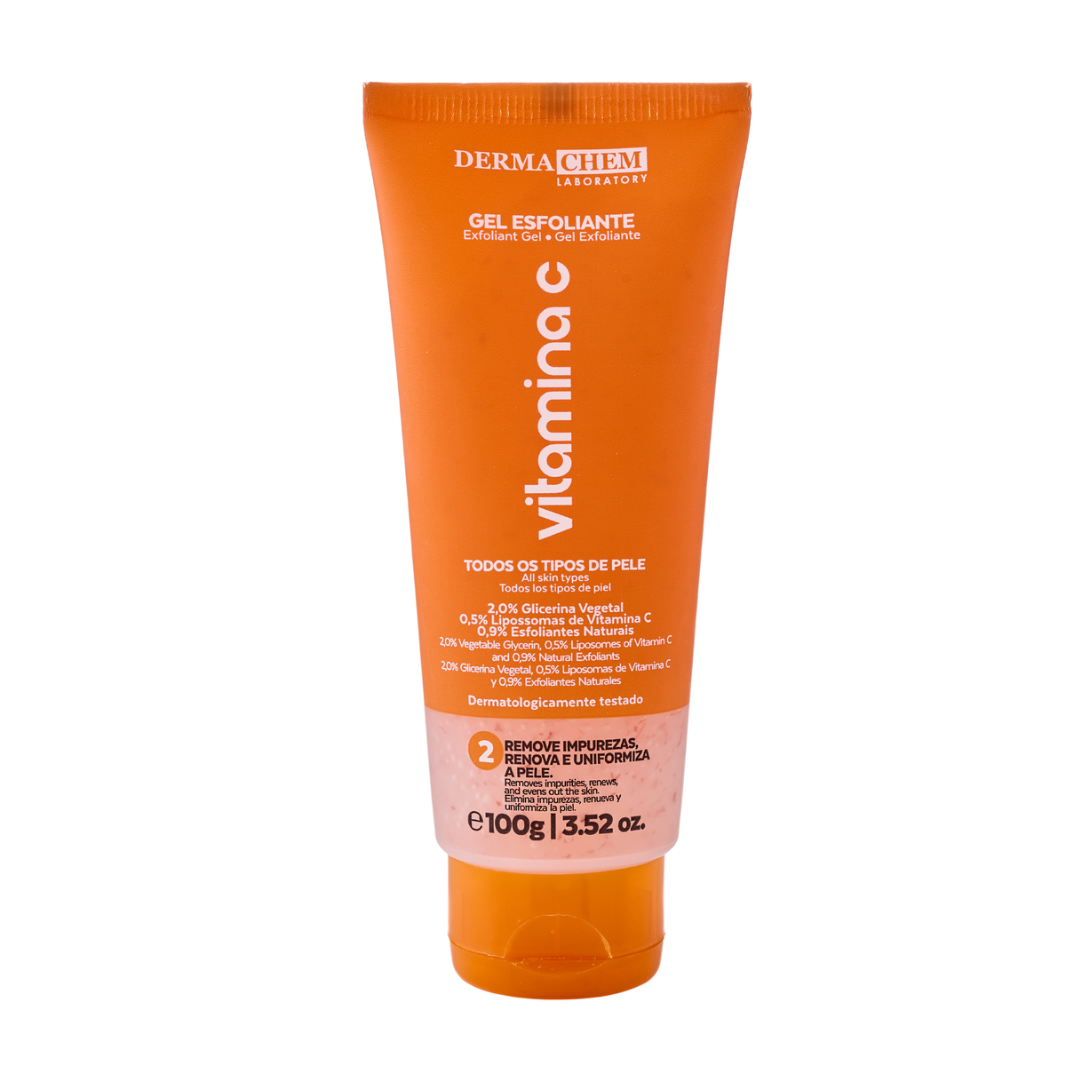 GEL ESFOLIANTE FACIAL VITAMINA C 100G DERMACHEM