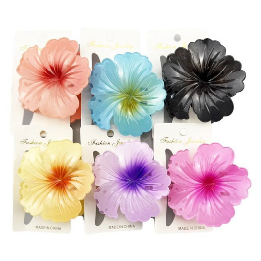 PIRANHA FLOR PARA CABELO 8CM HP1506 HELLOMINI