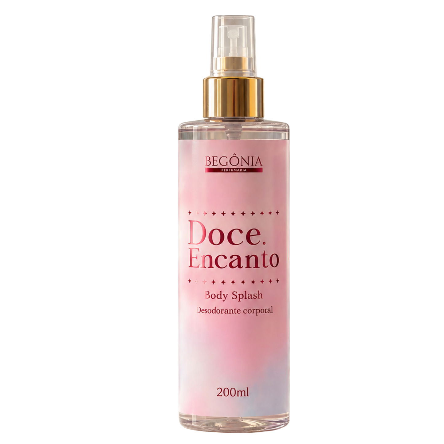 BODY SPLASH DESODORANTE CORPORAL DOCE ENCANTO GOLD 200ML BEGONIA