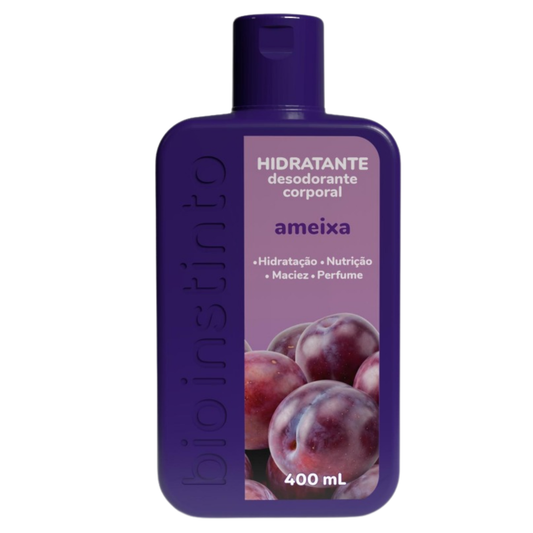 HIDRATANTE DESODORANTE CORPORAL AMEIXA 400ML BIO INSTINTO