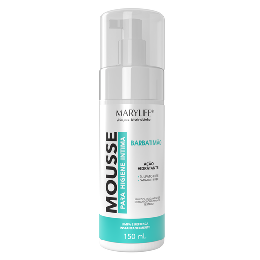 MOUSSE PARA HIGIENE INTIMA BARBATIMAO 150ML MARY LIFE
