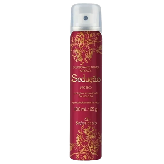 DESODORANTE INTIMO AEROSSOL SEDUCAO 100ML SOFISTICATTO