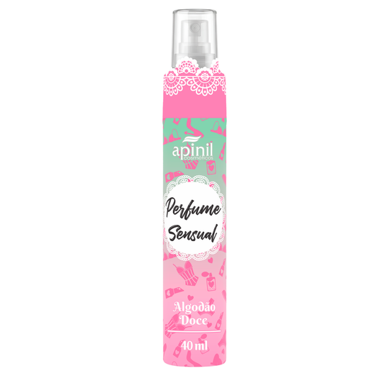 PERFUME SENSUAL ALGODAO DOCE 40ML APINIL
