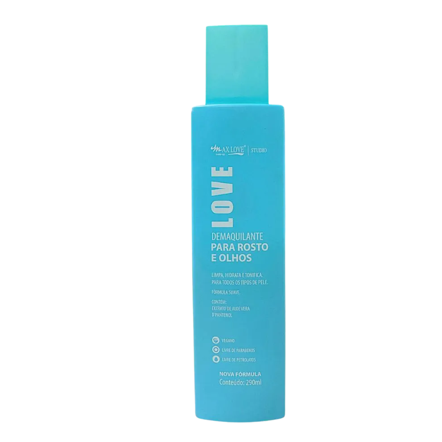 DEMAQUILANTE PARA ROSTO E OLHOS 290ML MAX LOVE