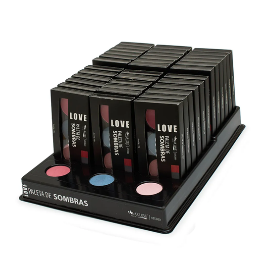 BOX C/ 36 PALETA DE SOMBRAS 007 10G MAX LOVE