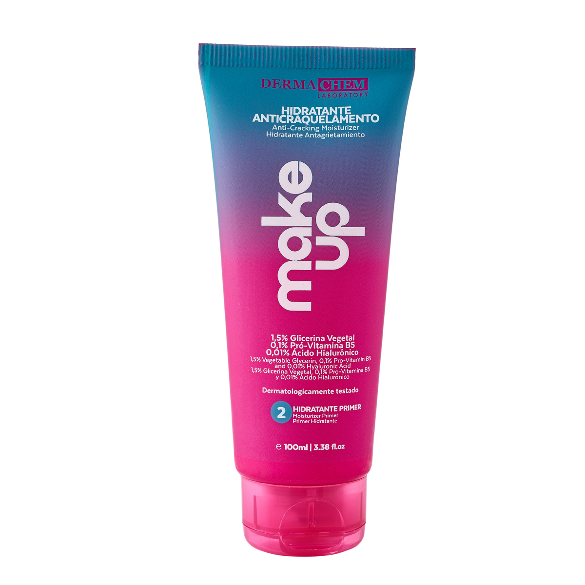 HIDRATANTE FACIAL PRIMER ANTICRAQUELAMENTO PRE MAQUIAGEM 100G DERMACHEM