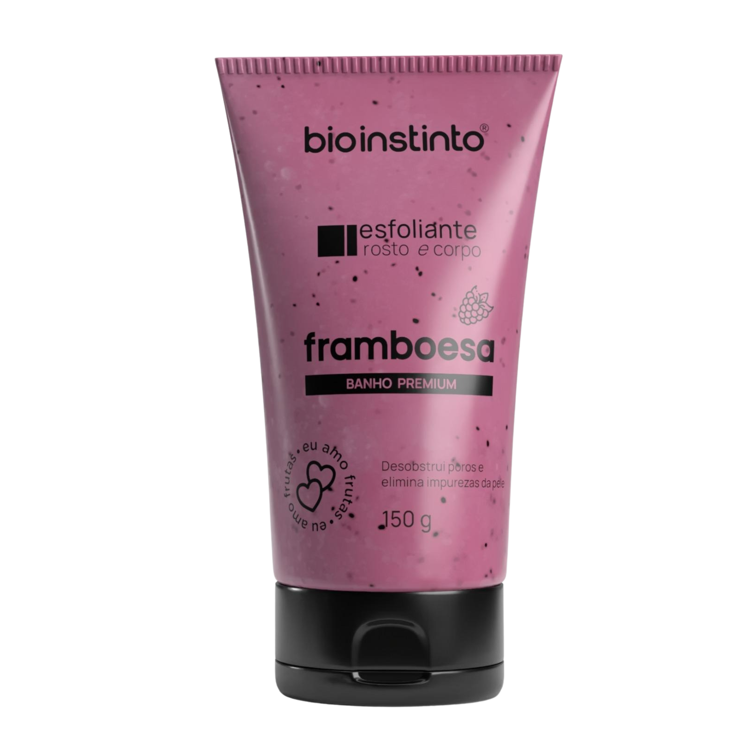 ESFOLIANTE ROSTO E CORPO FRAMBOESA 150G BIO INSTINTO