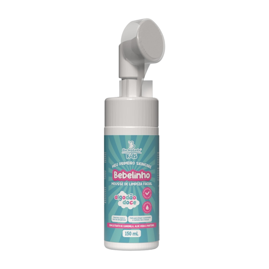 MOUSSE DE LIMPEZA FACIAL BEBELINHO ALGODAO DOCE KIDS 150ML BIO INSTINTO