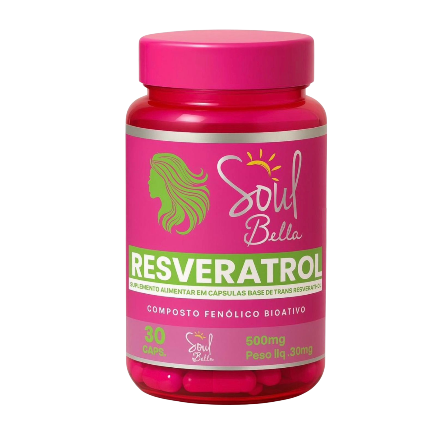 SUPLEMENTO ALIMENTAR SOUL BELLA RESVERATROL SOUL