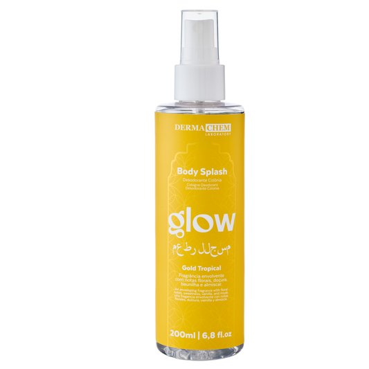 BODY SPLASH GLOW GOLD TROPICAL 200ML DERMACHEM