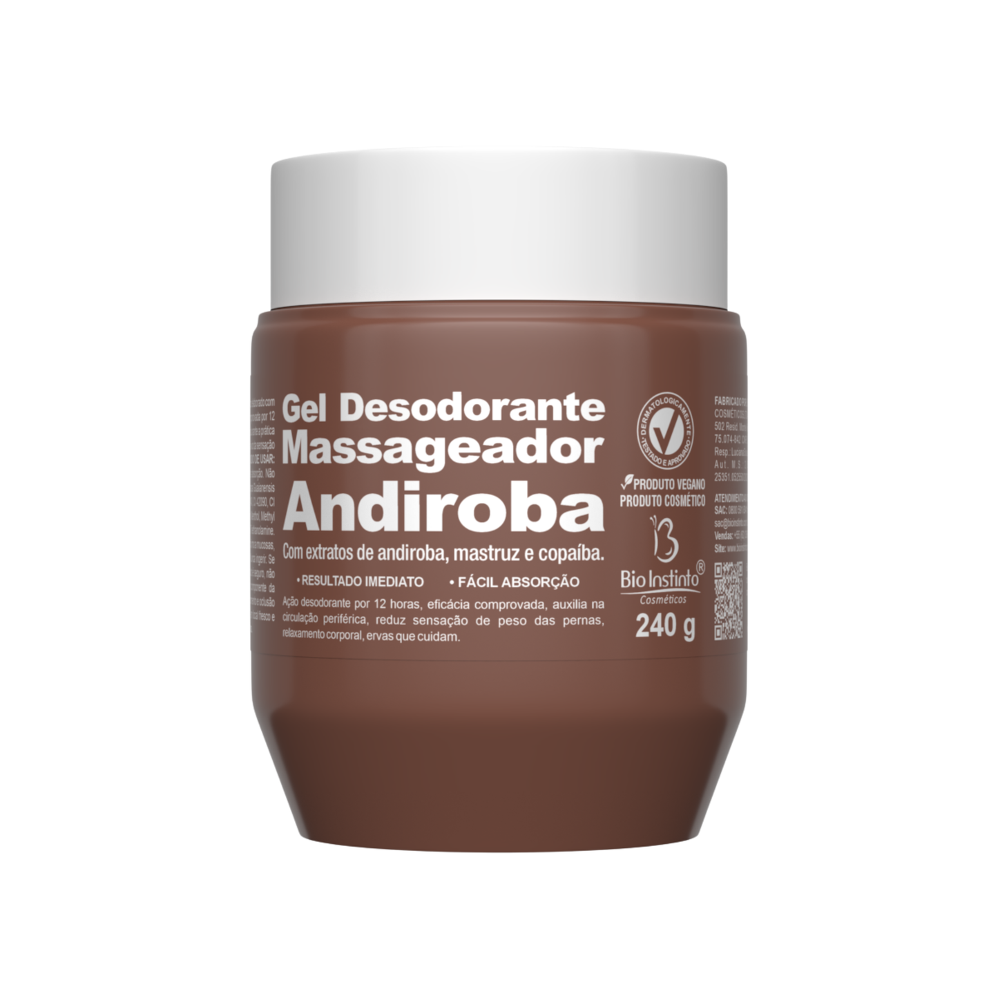GEL ANDIROBA 240G BIO INSTINTO