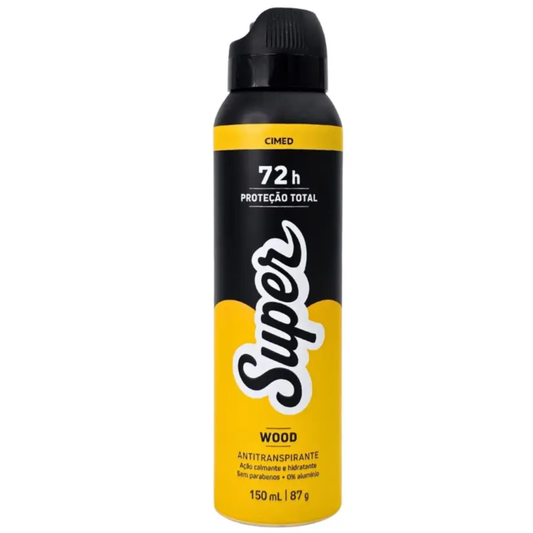 SUPER DESODORANTE WOOD 150ML CIMED