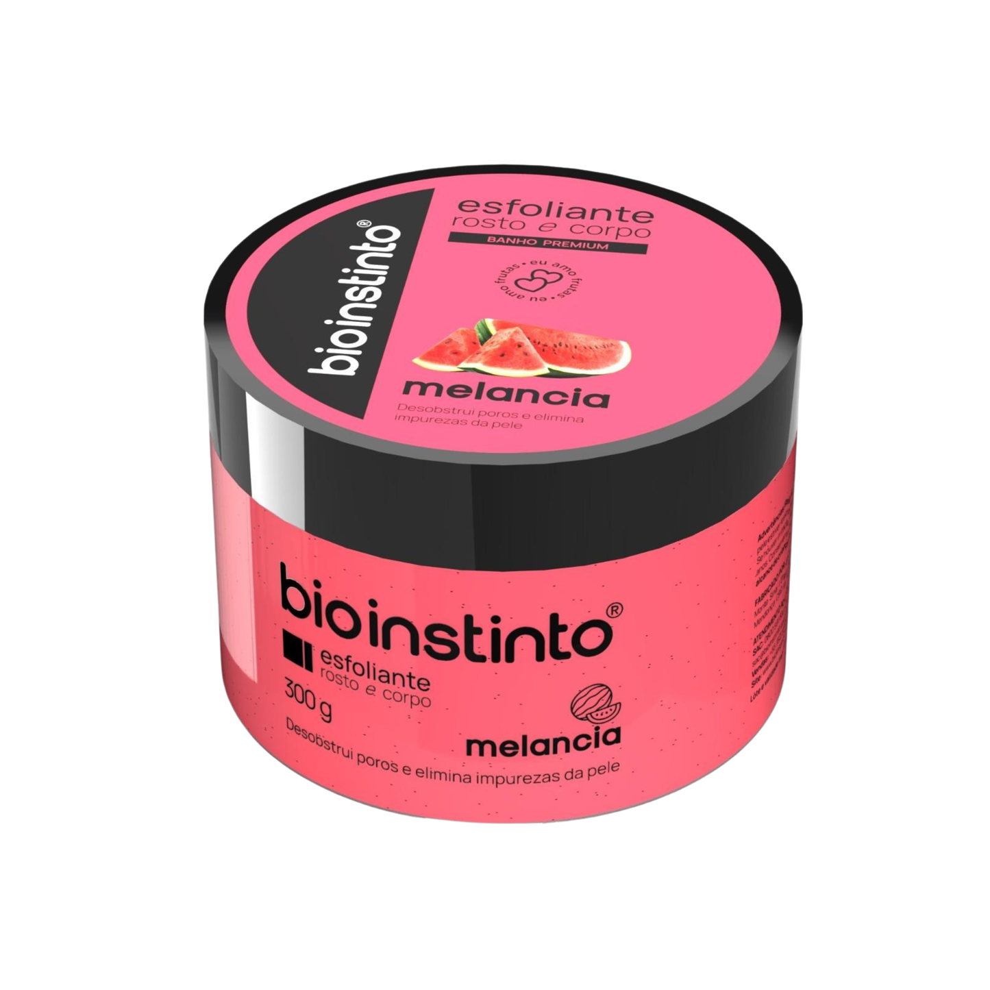 ESFOLIANTE ROSTO E CORPO MELANCIA 300G BIO INSTINTO