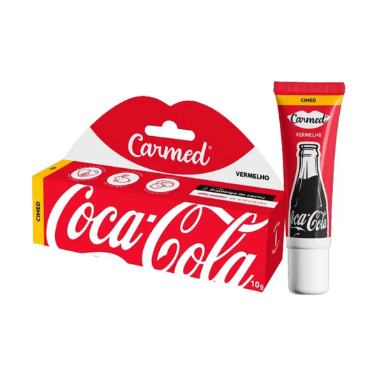 CARMED HID LAB BG 10G COCA COLA VERMELHO CIMED