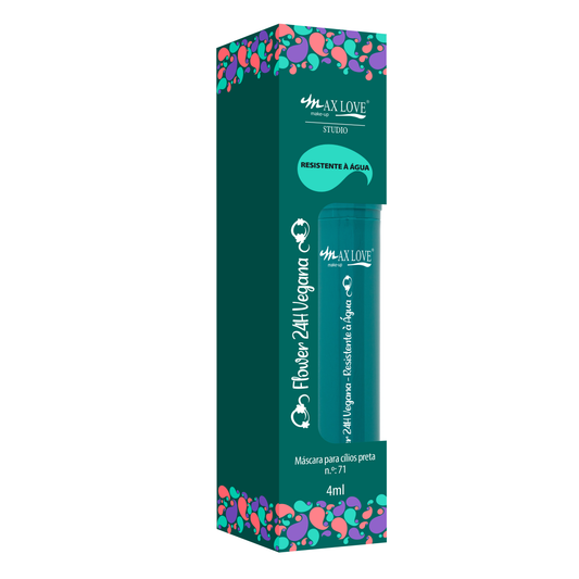 MASCARA PARA CILIOS 24H VEGANA 71 4ML MAX LOVE