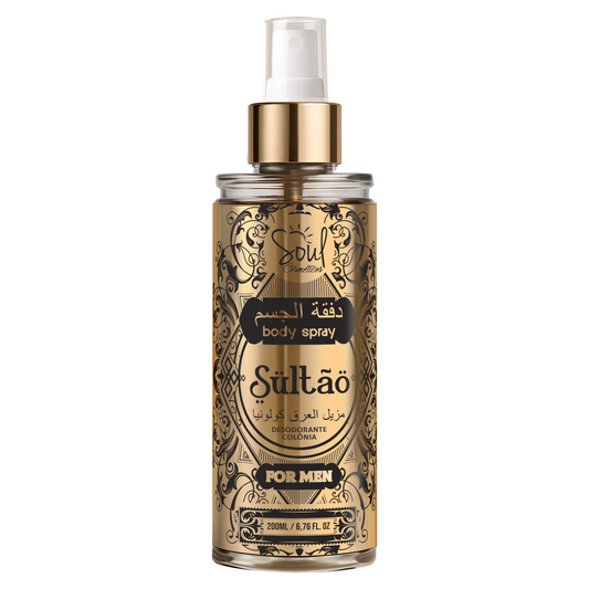 BODY SPRAY SULTAO FOR MEN 200ML SOUL COSMETICOS