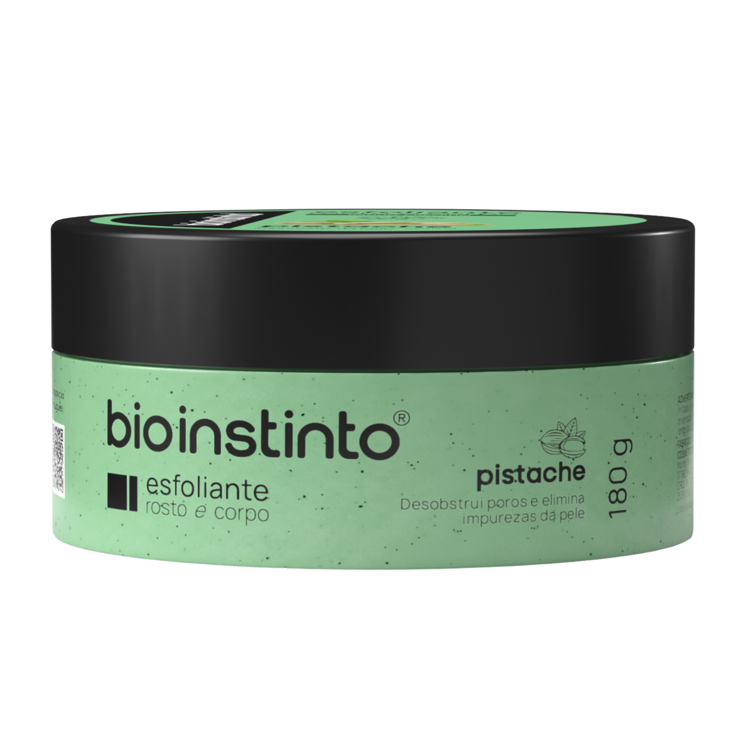 ESFOLIANTE ROSTO E CORPO PISTACHE 180G BIO INSTINTO