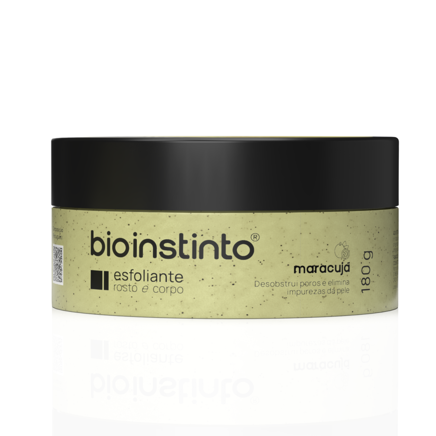 ESFOLIANTE ROSTO E CORPO MARACUJA 180G BIO INSTINTO