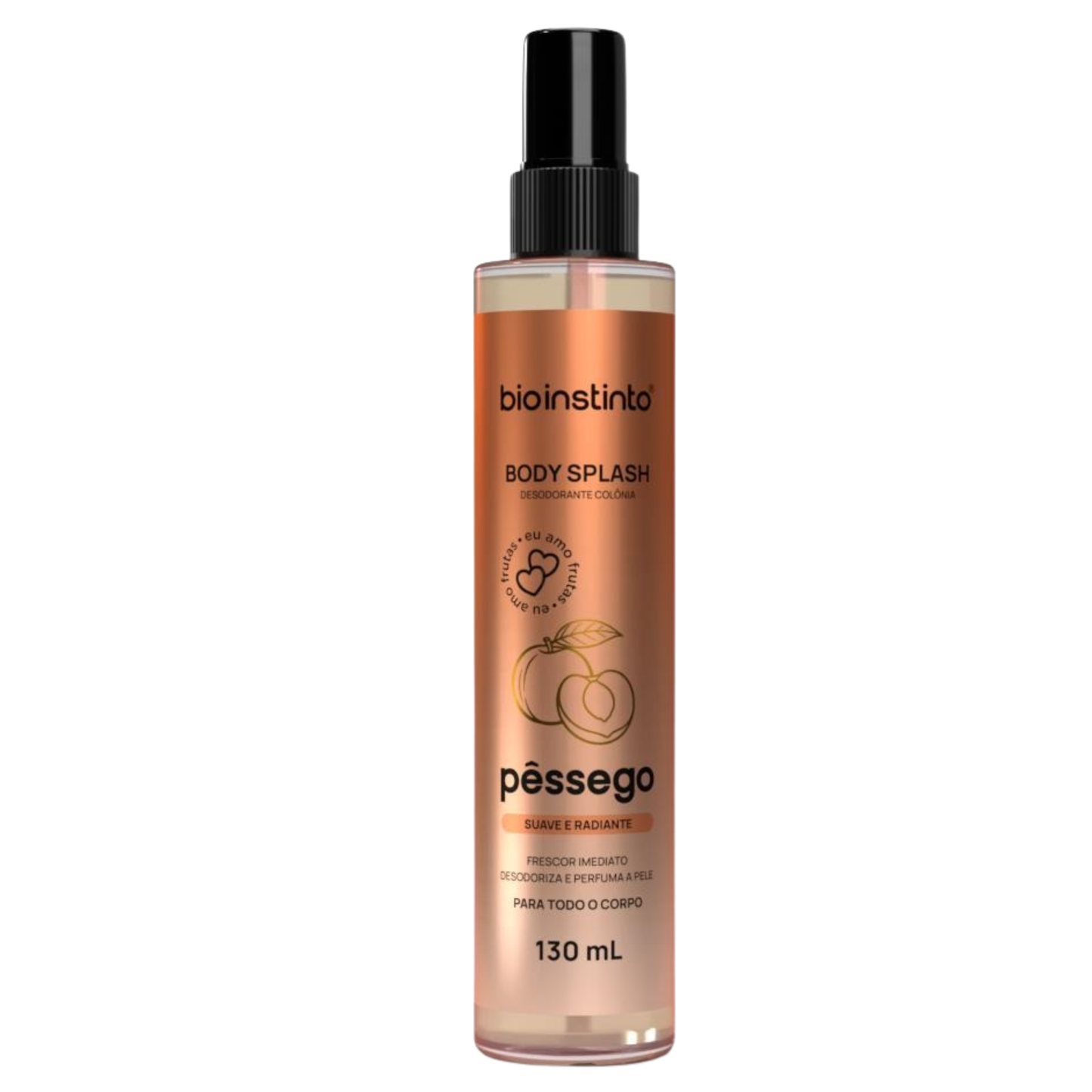 BODY SPLASH PESSEGO 130ML BIO INSTINTO