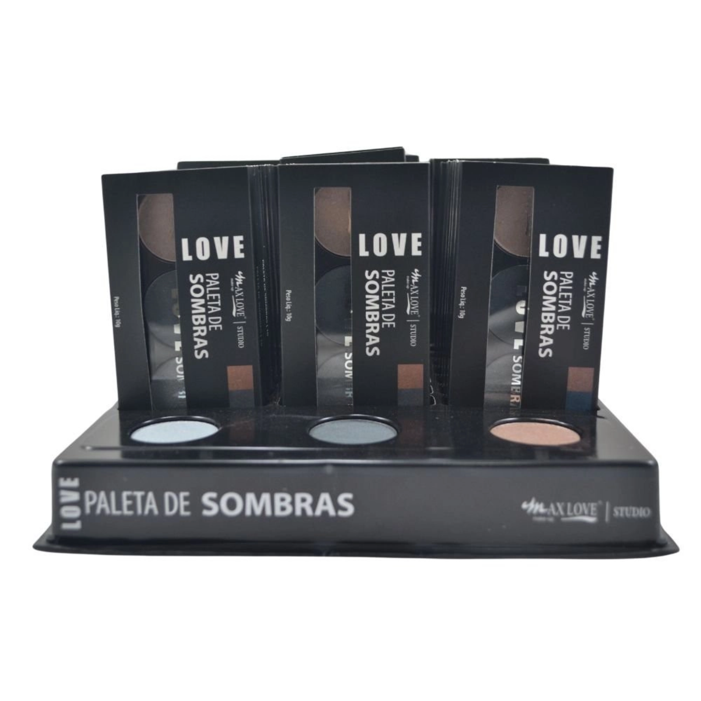 BOX C/ 36 PALETA DE SOMBRAS 010 10G MAX LOVE