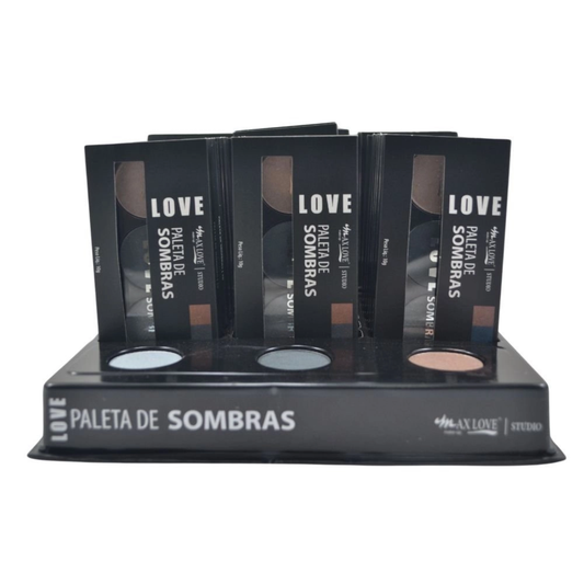 BOX C/ 36 PALETA DE SOMBRAS 010 10G MAX LOVE