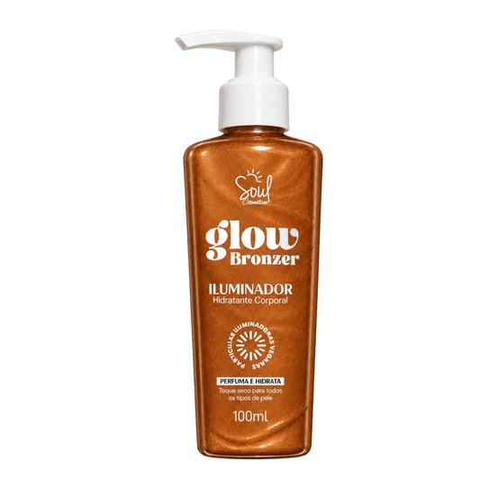 HIDRATANTE CORPORAL ILUMINADOR GLOW BRONZER 100ML SOUL