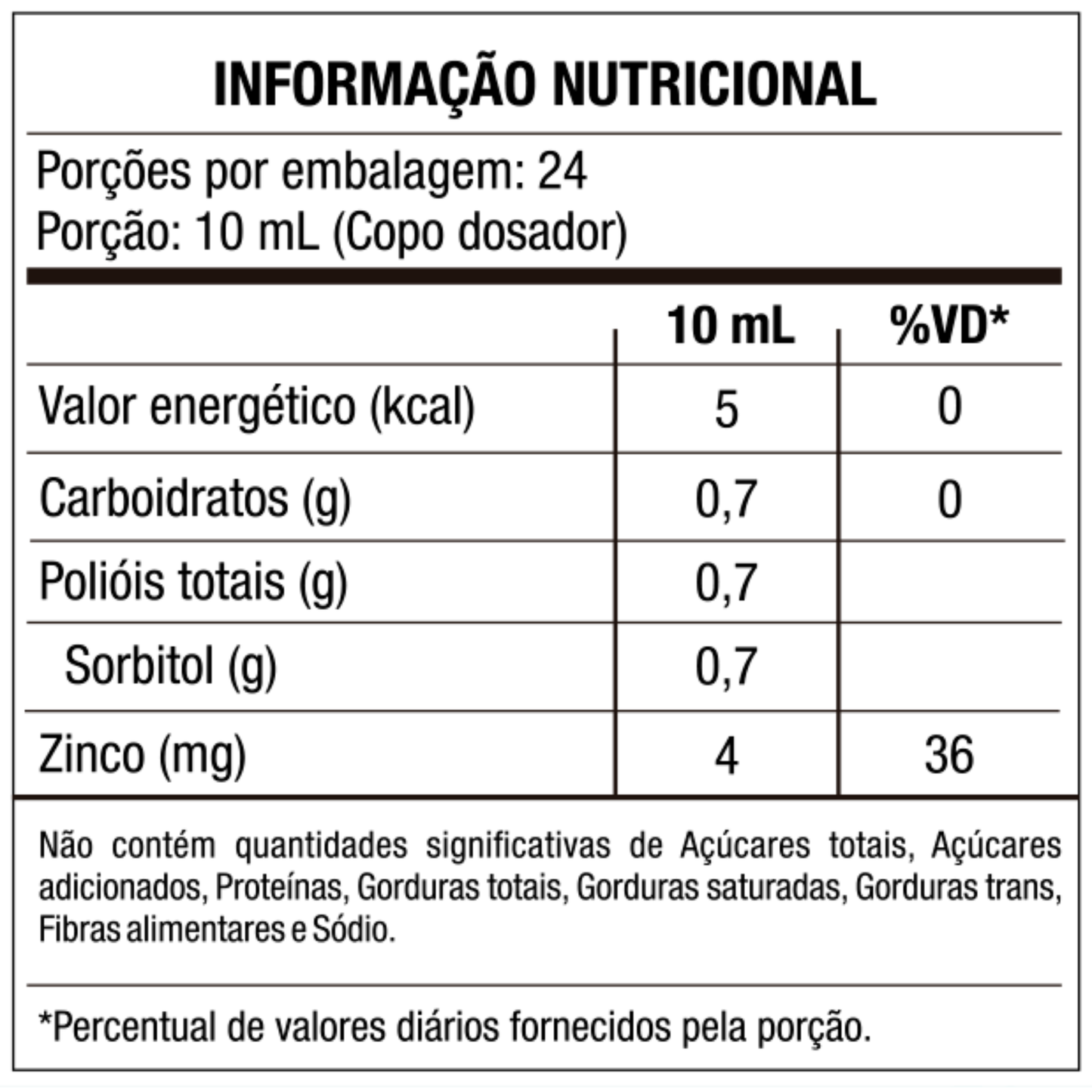 SUPLEMENTO ALIMENTAR EM SOLUCAO ZINCO SABOR TUTTI FRUTTI 240ML BIOCEUTICA