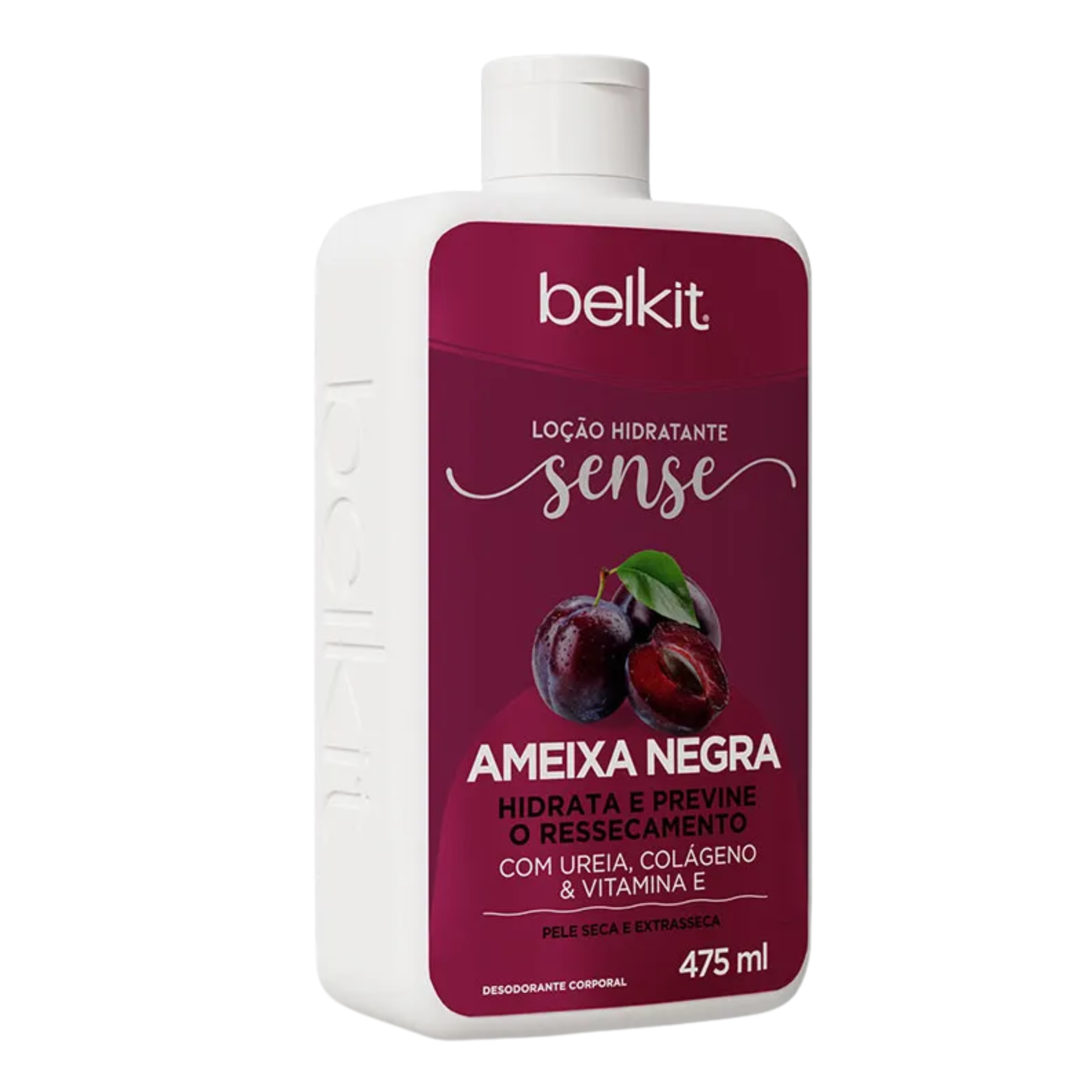LOCAO HIDRATANTE DESODORANTE AMEIXA NEGRA 475ML BELKIT