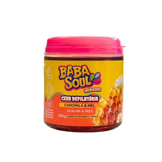 CERA DEPILATORIA CAMOMILA BABASOUL 290G SOUL