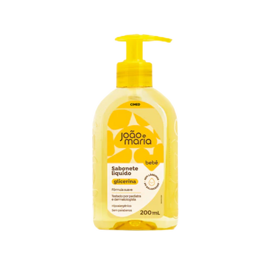 JOAO E MARIA SAB LIQ BABY GLIC 200ML CIMED