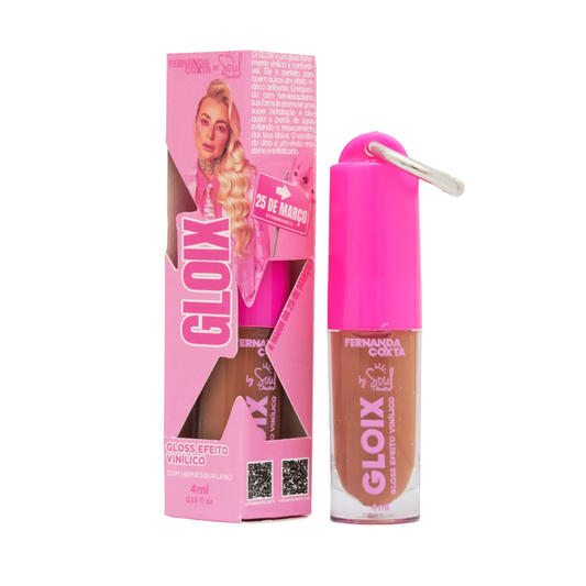 GLOIX FERNANDA COXTA + CHAVEIRO COR COXTA 4ML SOUL