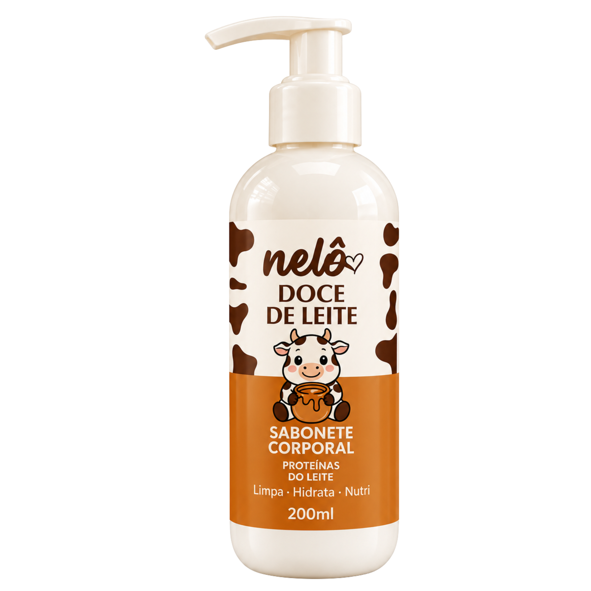 SABONETE CORPORAL DOCE DE LEITE 200ML NELÔ