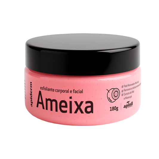 ESFOLIANTE CORPORAL E FACIAL AMEIXA 180G APINIL