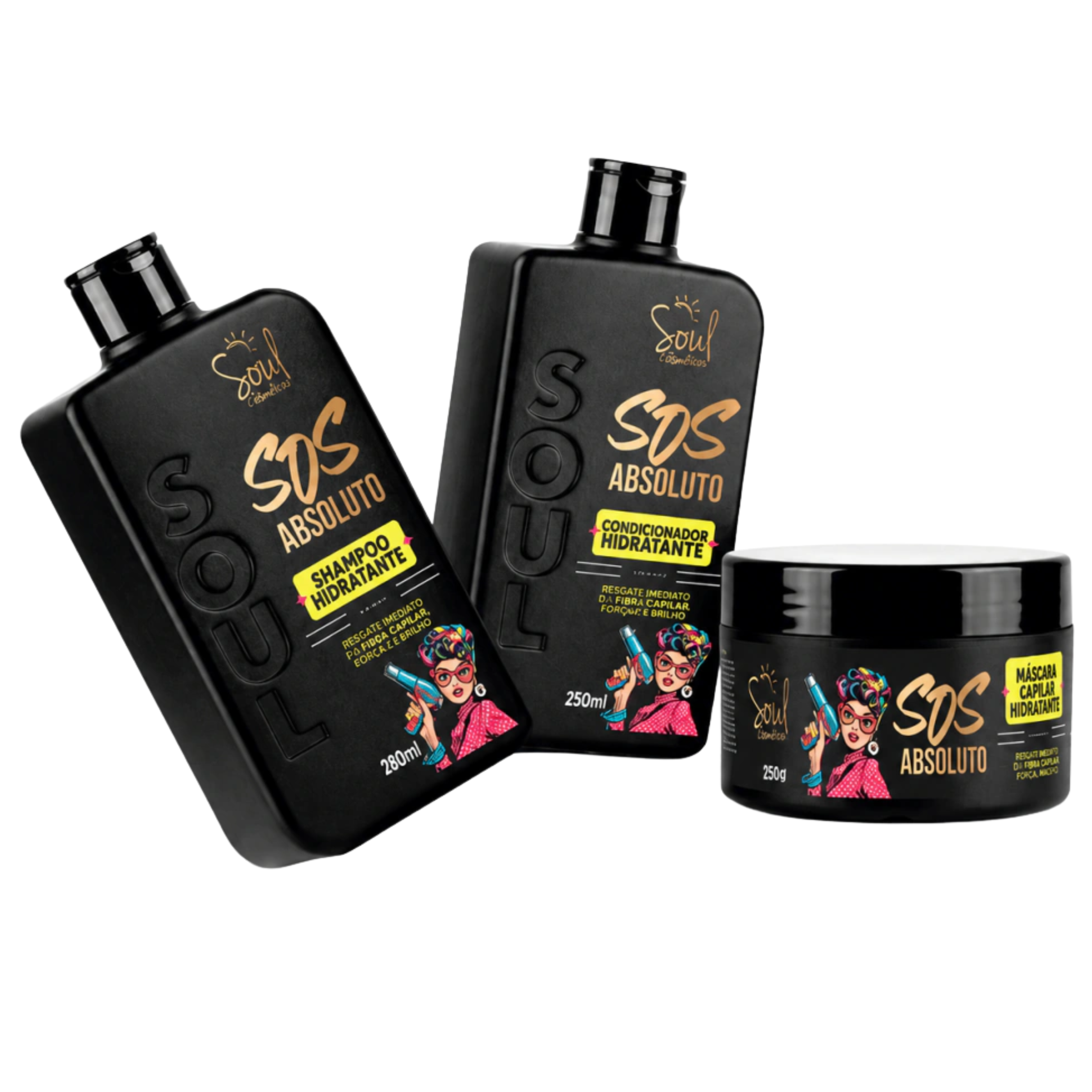 KIT CAPILAR 3 ITENS SOS ABSOLUTO SOUL– Bio Cosméticos Distribuidora