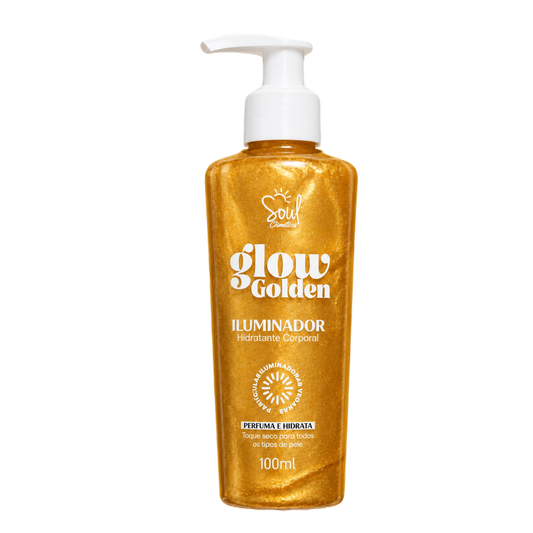 HIDRATANTE CORPORAL ILUMINADOR GLOW GOLDEN 100ML SOUL